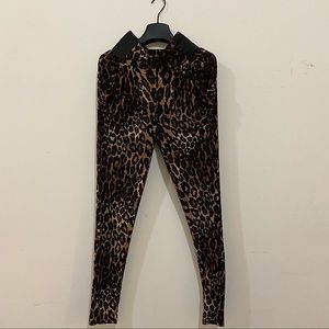 Phat Buddha Leopard Print Yoga Pants